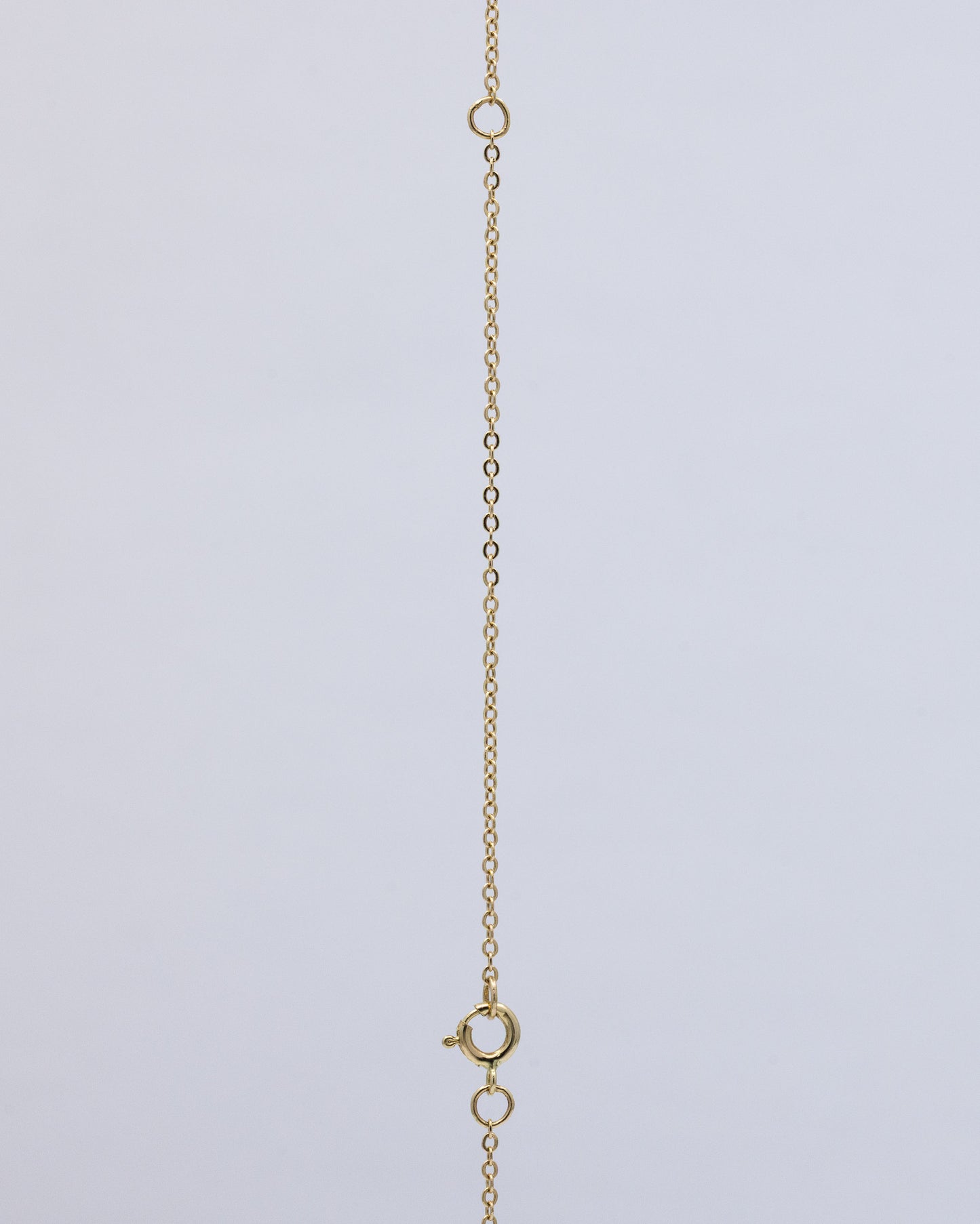 14k Gold Floating Tahitian Pearl Slider Necklace
