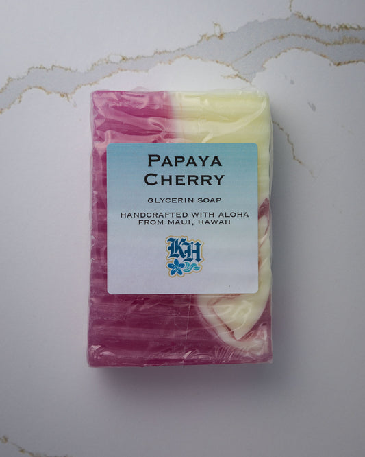 Papaya Cherry Bar Soap
